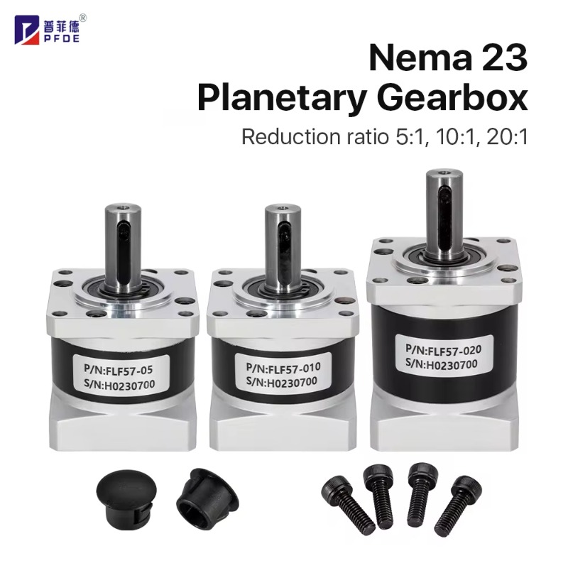 Planetary Gearbox Nema 23 - FLF57-05 Przekładnia planetarna Nema 23 Reduktor