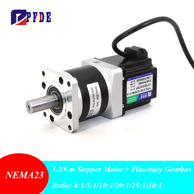 Planetary Gearbox Nema 23 - Silnik krokowy Nema 23 1.2N.m z