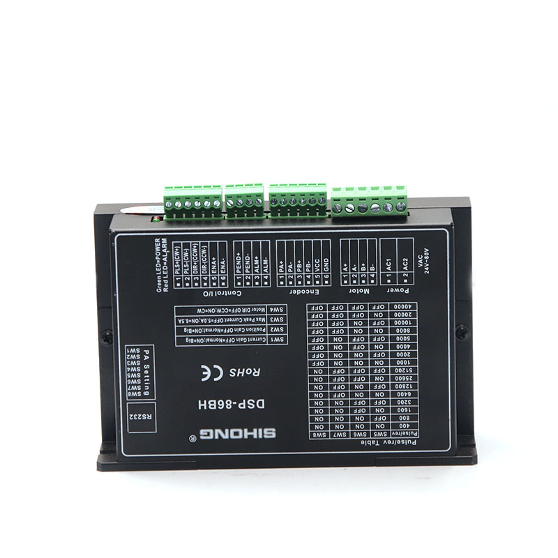 Stepper Motor Nema 34 Closed Loop - Sterownik silnika krokowego DSP86BH Nema34 1.8