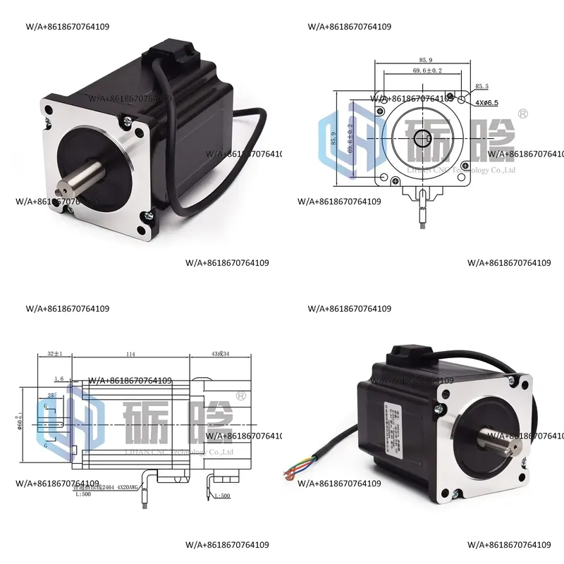 Stepper Motor Nema 34 Closed Loop - Silniki krokowe Nema 17/23/34 450A/450b/450c z
