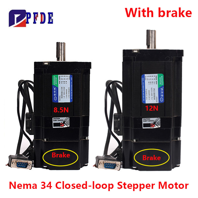Stepper Motor Nema 34 Closed Loop - Silnik krokowy Nema34 8.5N 12N z