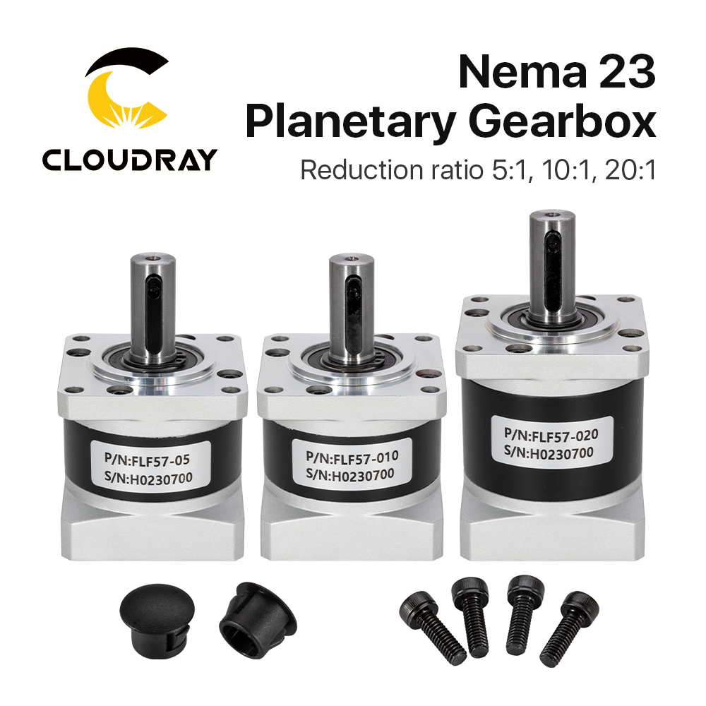 Planetary Gearbox Nema 23 - Cloudray Nema 23 przekładnia planetarna reduktor
