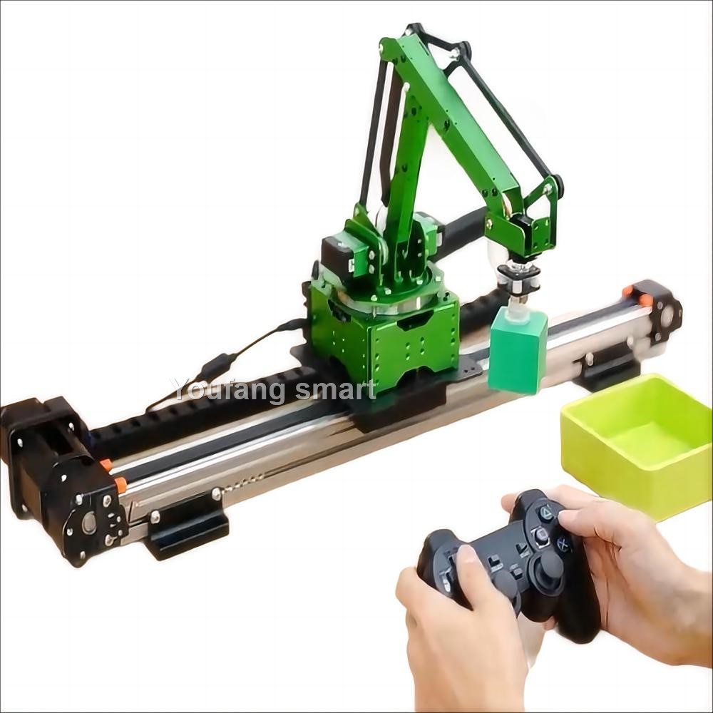 Robotic Arm Kit Arduino - Ramię robota 5-osiowego z prowadnicami, przyssawką,