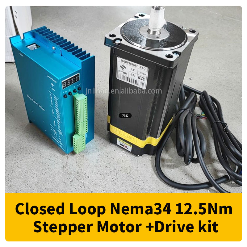 Hybrydowy zestaw krokowy CNC 4 – Stepper Motor Nema 34 Closed Loop recenzja i cena