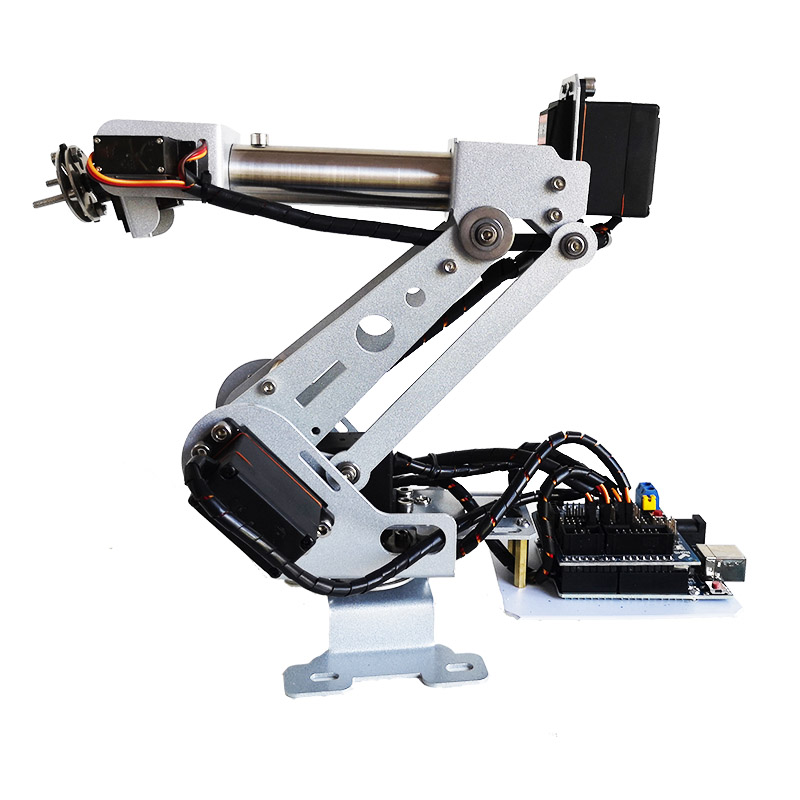Ramię robota 6 Dof ze stali ni – Robotic Arm Kit Arduino recenzja i cena