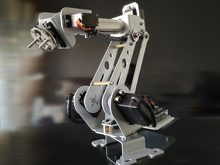 Ramię robota 6 Dof ze stali ni – Robotic Arm Kit Arduino recenzja i cena