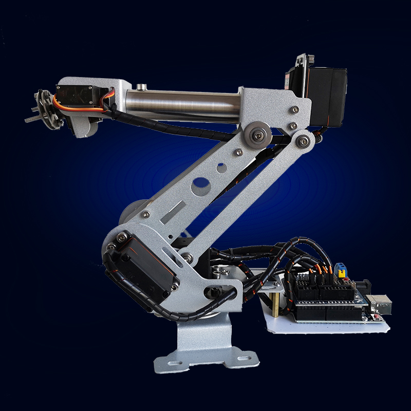 Ramię robota 6 Dof ze stali ni – Robotic Arm Kit Arduino recenzja i cena