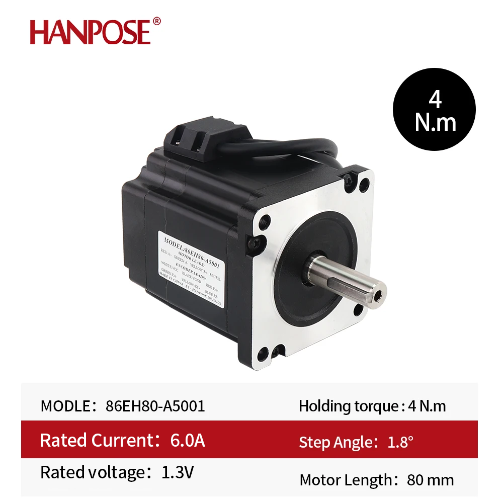 Silnik krokowo-serwo 86EH80 z  – Stepper Motor Nema 34 Closed Loop recenzja i cena