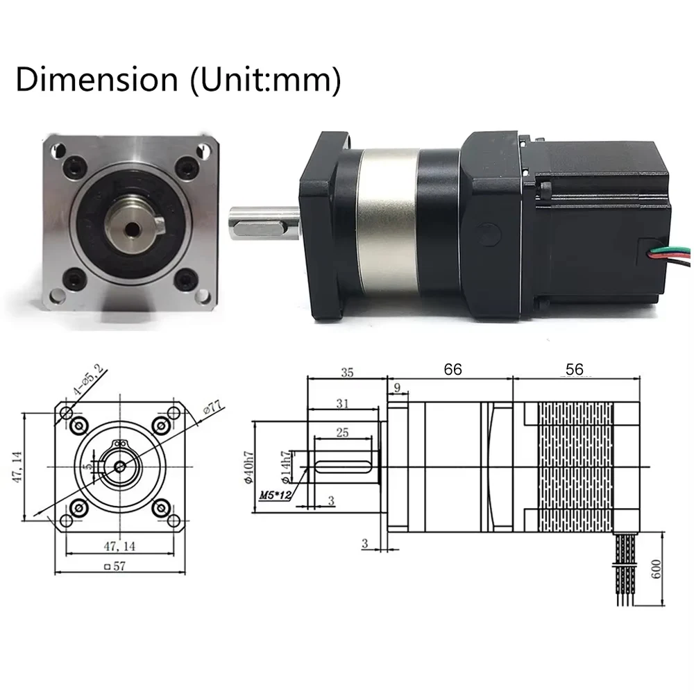 Precyzyjny reduktor planetarny – Planetary Gearbox Nema 23 recenzja i cena