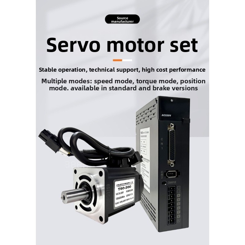 Zestaw sterownika silnika serw – Servo Motor 750W Ac Driver recenzja i cena