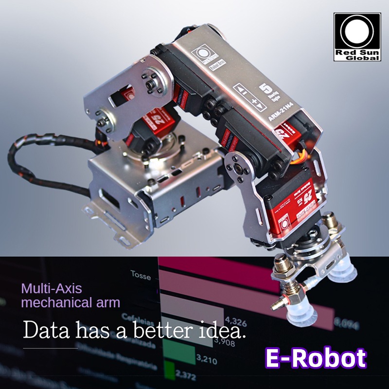 Ramię robota 5 DOF, przemysłow – Robot Arm 5 Dof Servo recenzja i cena