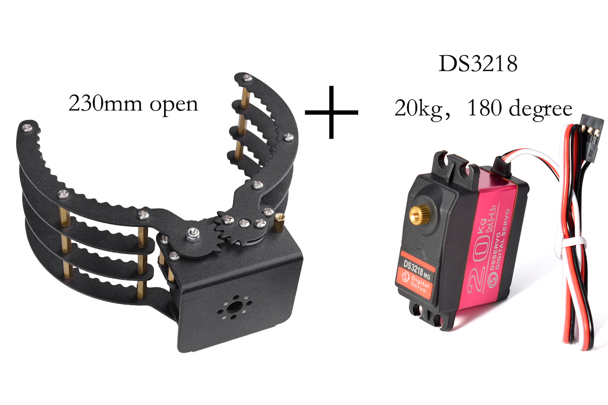Mechaniczne chwytaki z otworem – Robotic Arm Kit Arduino recenzja i cena