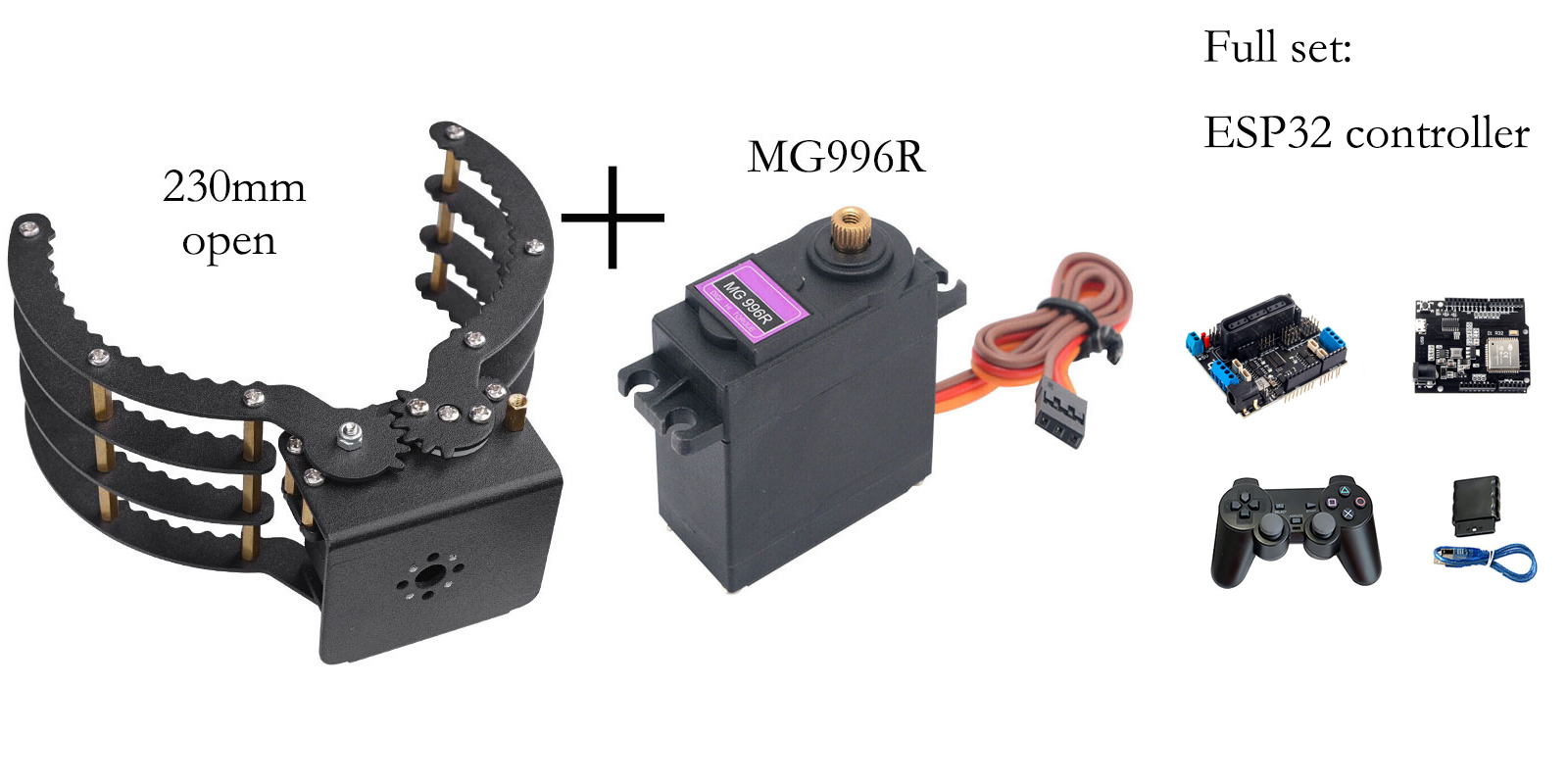Mechaniczne chwytaki z otworem – Robotic Arm Kit Arduino recenzja i cena