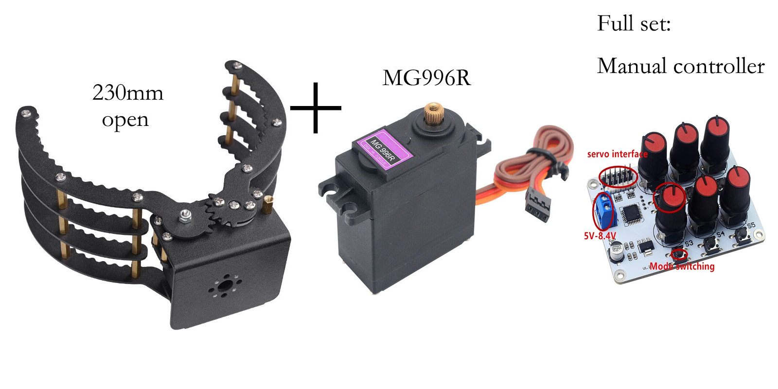 Mechaniczne chwytaki z otworem – Robotic Arm Kit Arduino recenzja i cena