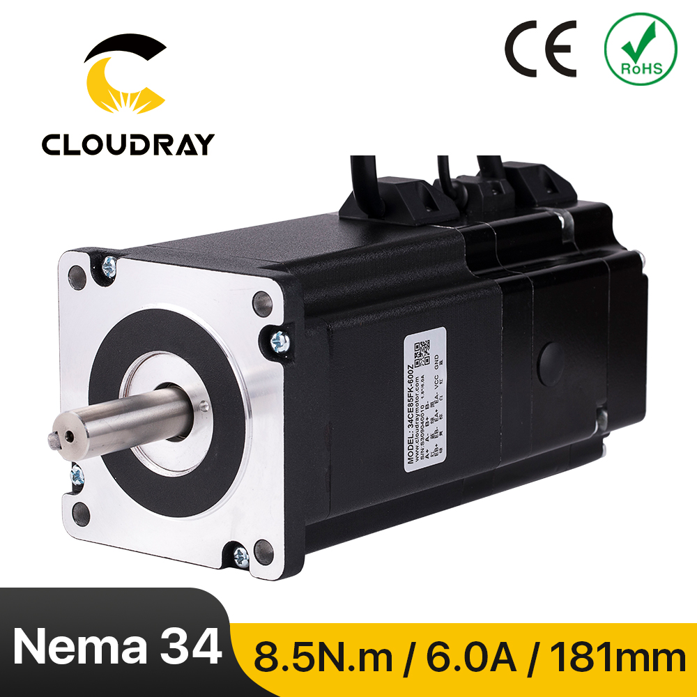 Silnik Cloudray Nema 34 z pętl – Stepper Motor Nema 34 Closed Loop recenzja i cena