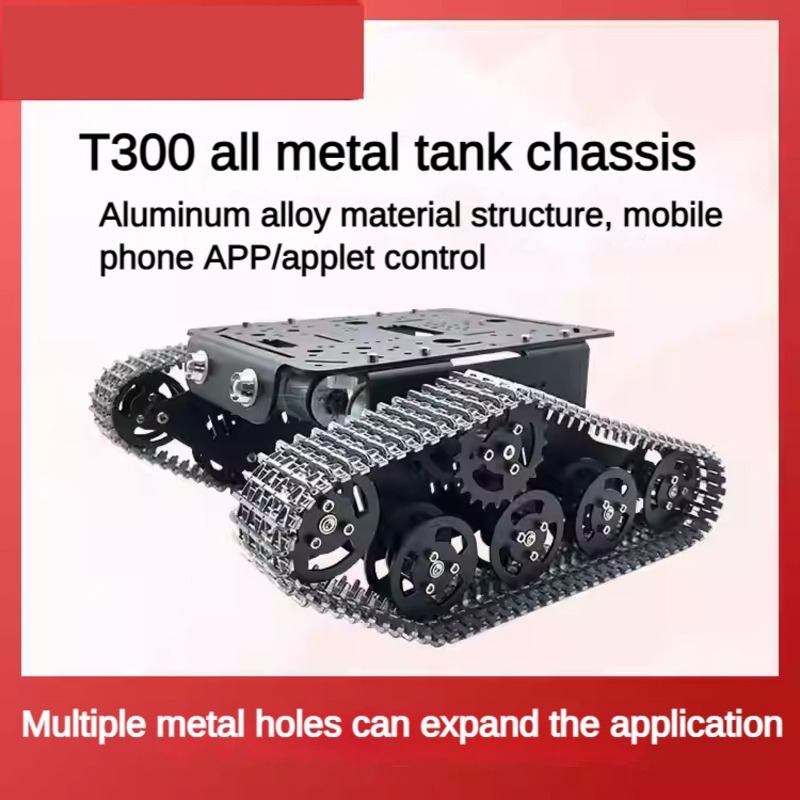 Metalowa podwozowa czołgu 2WD  – Robotic Arm Kit Arduino recenzja i cena