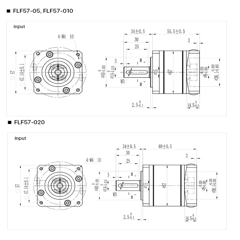 FLF57-05 Przekładnia planetarn – Planetary Gearbox Nema 23 recenzja i cena