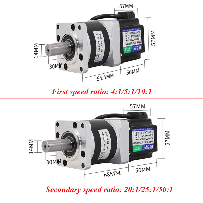 Silnik krokowy Nema 23 1.2N.m  – Planetary Gearbox Nema 23 recenzja i cena