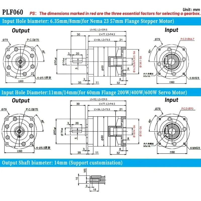 Reduktor planetarny Nema23 Nem – Planetary Gearbox Nema 23 recenzja i cena