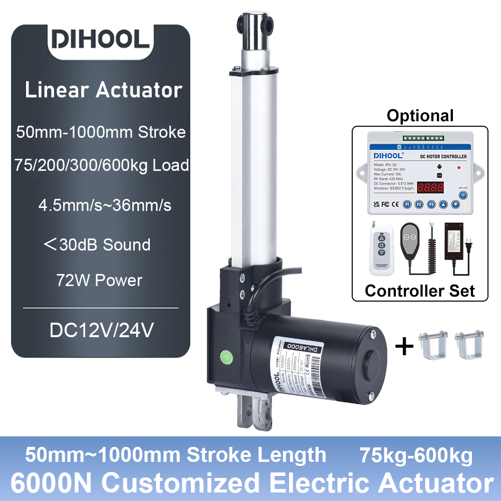 Elektryczny siłownik liniowy 6 – Linear Actuator Electric 1000Mm recenzja i cena