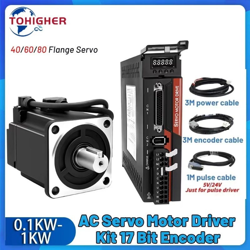 【Smart】Zestaw serwomotorów AC  – Servo Motor 750W Ac Driver recenzja i cena