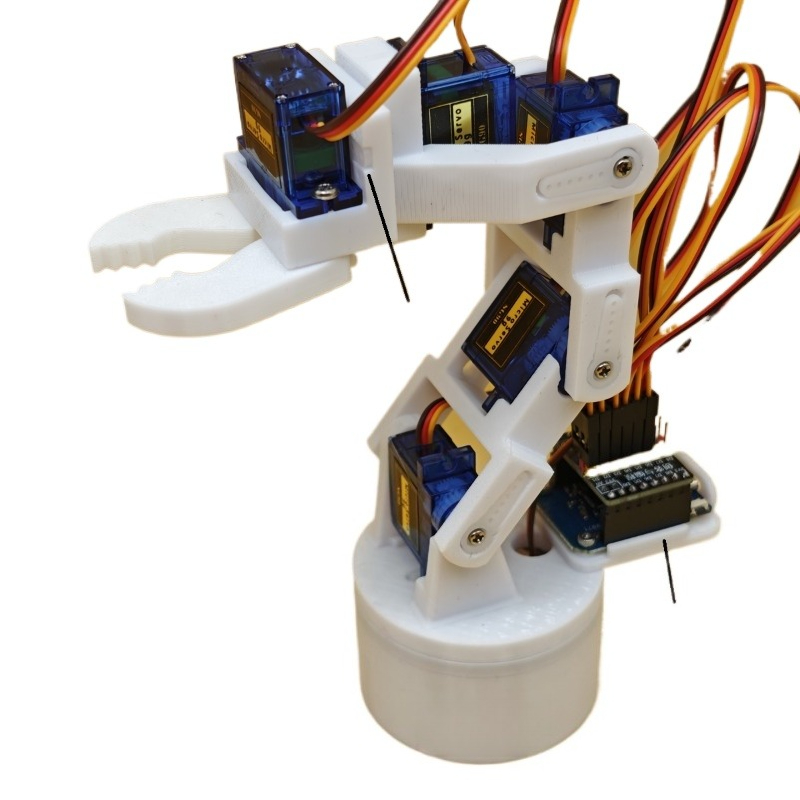 Ramię robota 5 DOF z 6 serwome – Robot Arm 5 Dof Servo recenzja i cena