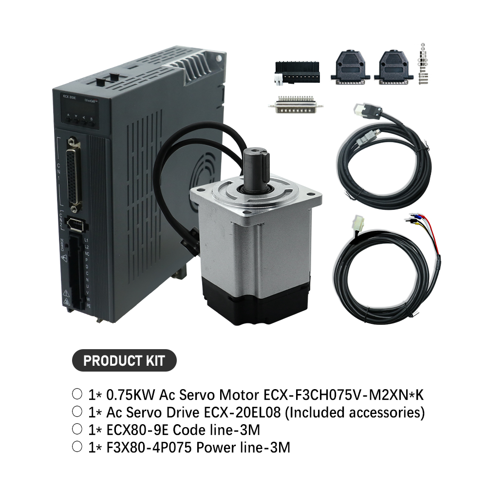 Zestaw serwomotoru AC 750W i s – Servo Motor 750W Ac Driver recenzja i cena