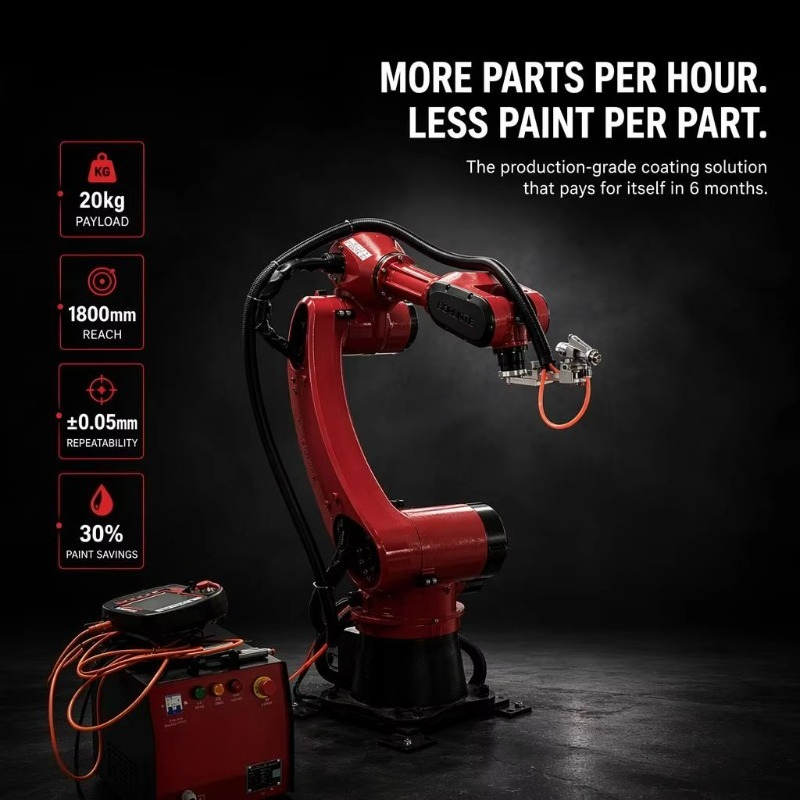 Przemysłowy robot do malowania – Industrial Robot Arm 20Kg Payload recenzja i cena