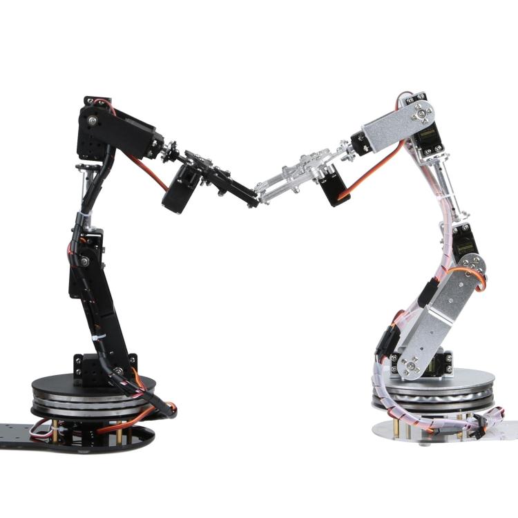 Srebrne ramię robota 6 DOF z o – Robotic Arm Kit Arduino recenzja i cena