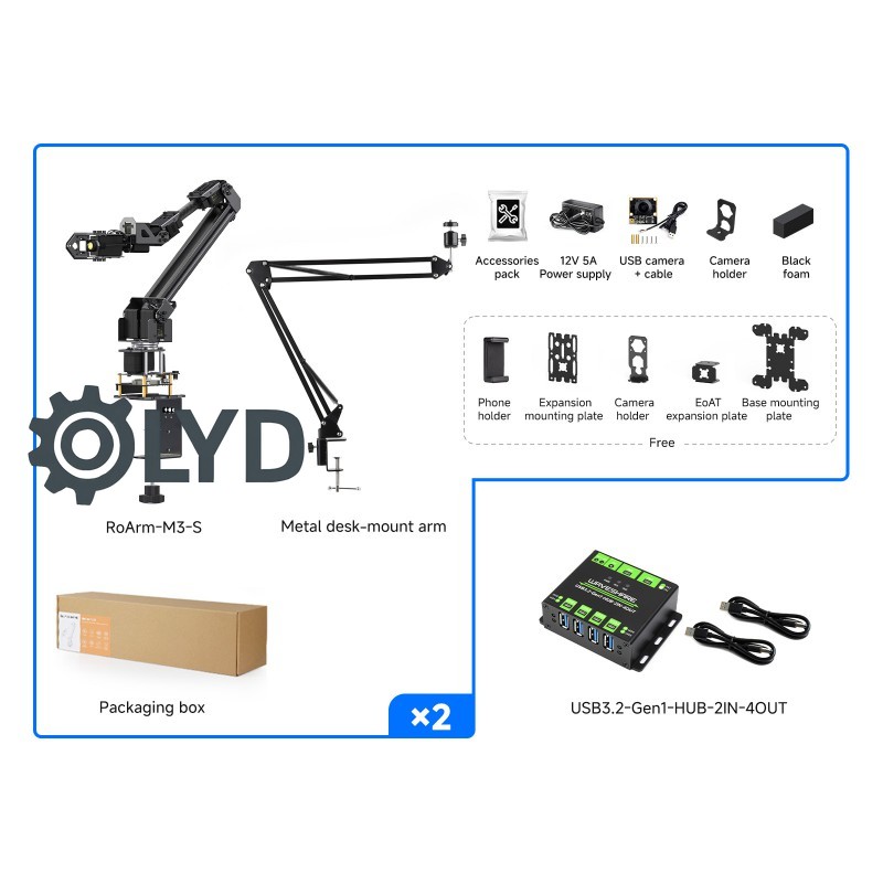Projekt robotyki AI Sterowanie – Robot Arm 5 Dof Servo recenzja i cena