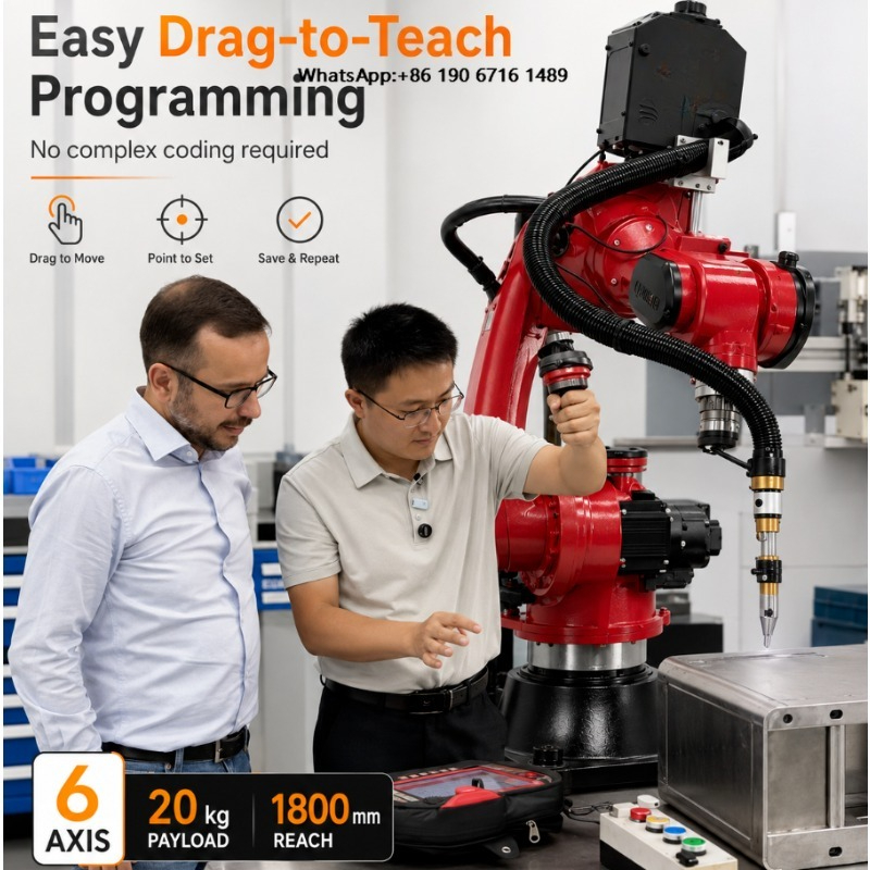 Precyzyjny, sześcioosiowy rami – Industrial Robot Arm 20Kg Payload recenzja i cena