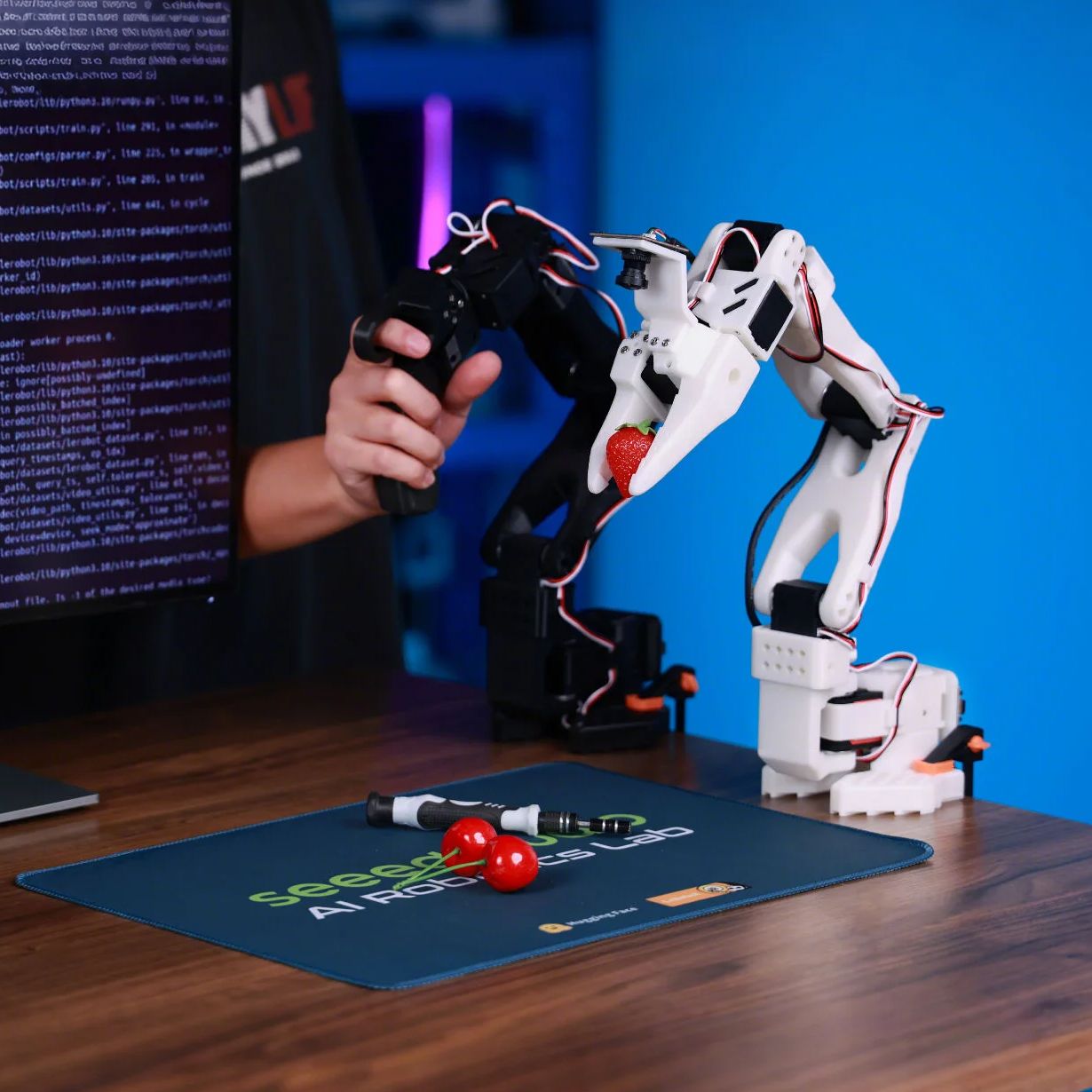 Zestaw serwomotorów do ramieni – Robot Arm Teach Pendant recenzja i cena