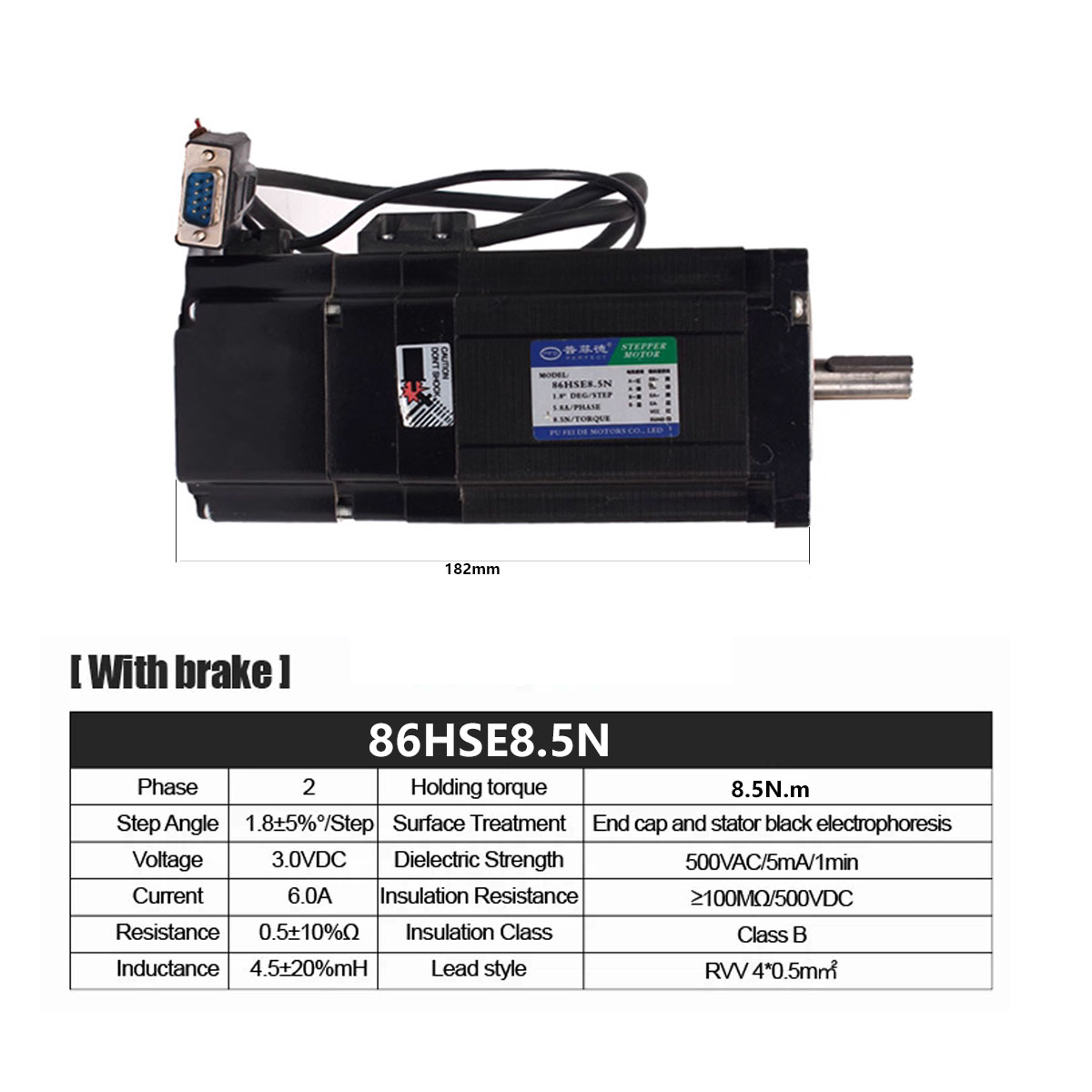 Silnik krokowy Nema34 8.5N 12N – Stepper Motor Nema 34 Closed Loop recenzja i cena
