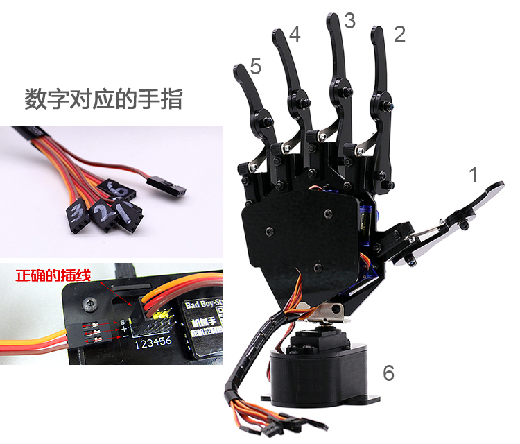 6 Dof ramię robota ręcznie Bio – Robot Arm 5 Dof Servo recenzja i cena