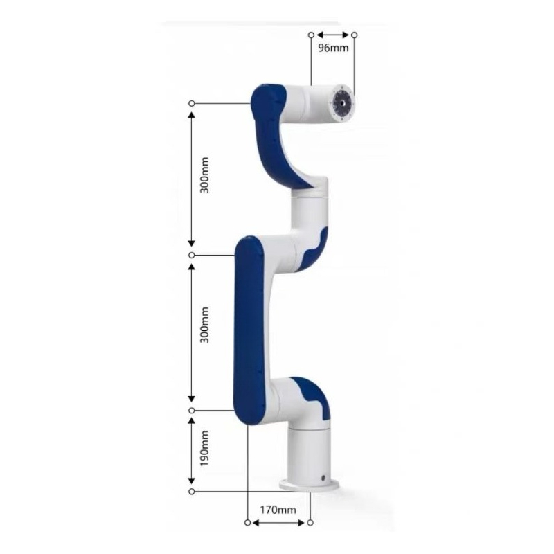 Mały, przemysłowy, 6-osiowy ro – Robotic Arm 6 Axis Desktop recenzja i cena
