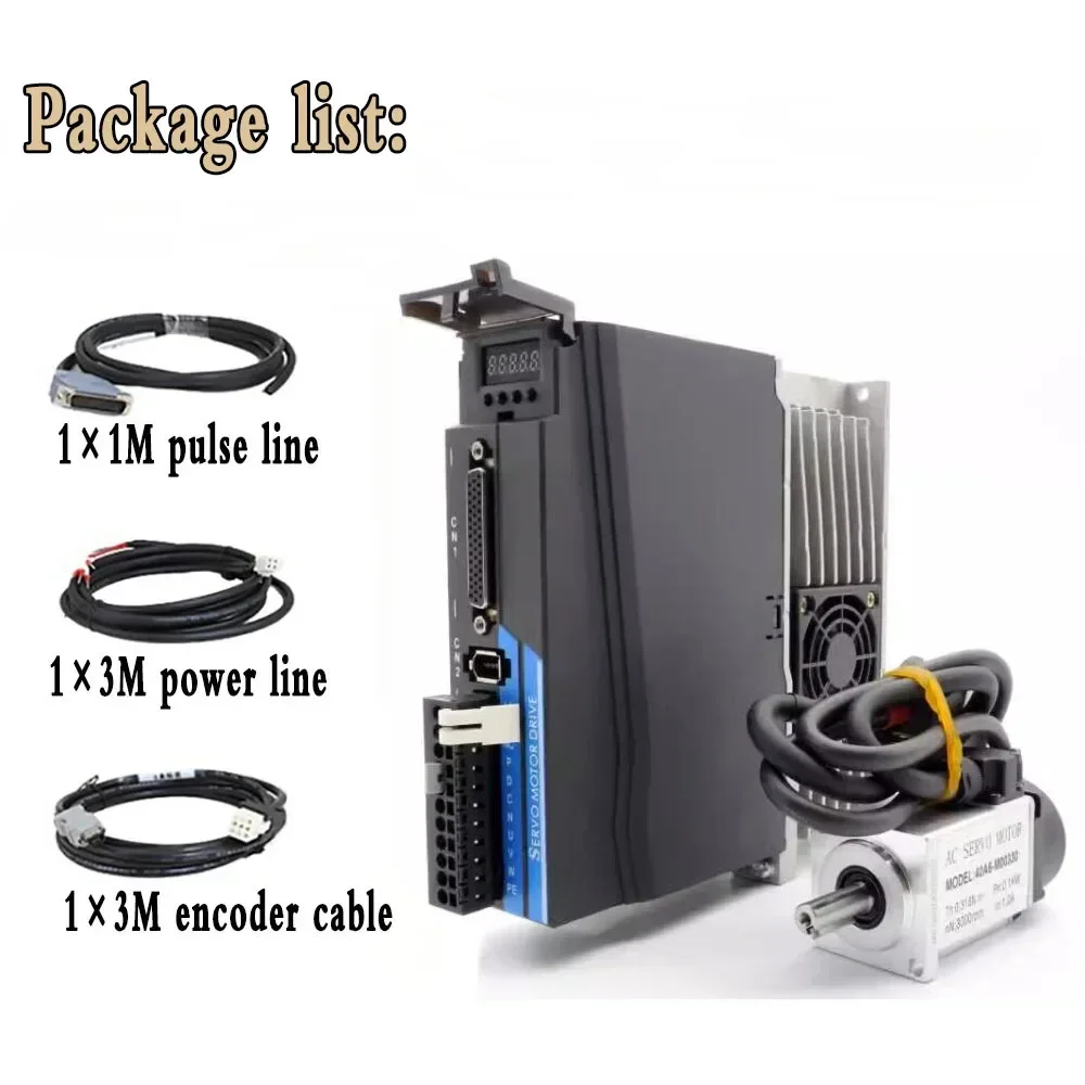 Zestaw sterownika silnika serw – Servo Motor 750W Ac Driver recenzja i cena