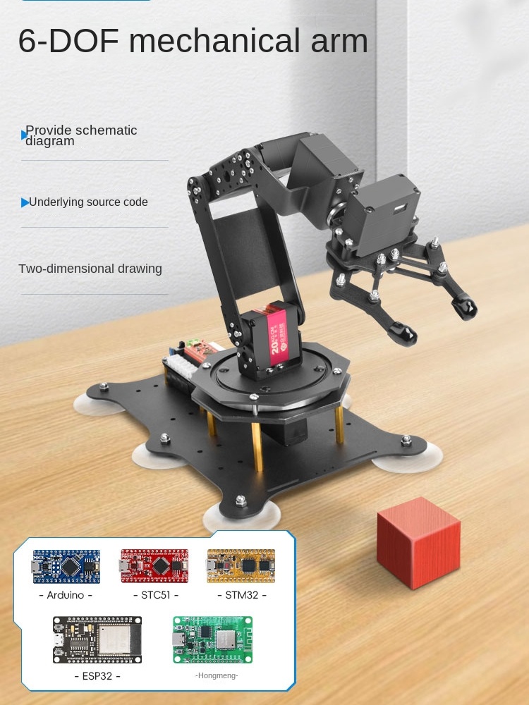 6-stopniowe ramię robotyczne z – Robotic Arm Kit Arduino recenzja i cena