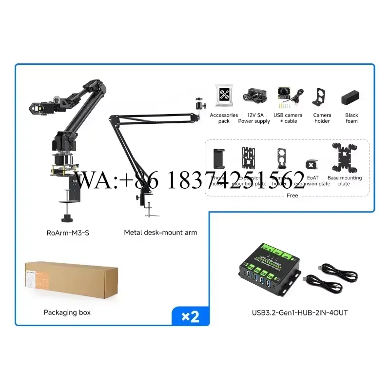 Wmwmnu – zestaw do projektów r – Robot Arm 5 Dof Servo recenzja i cena